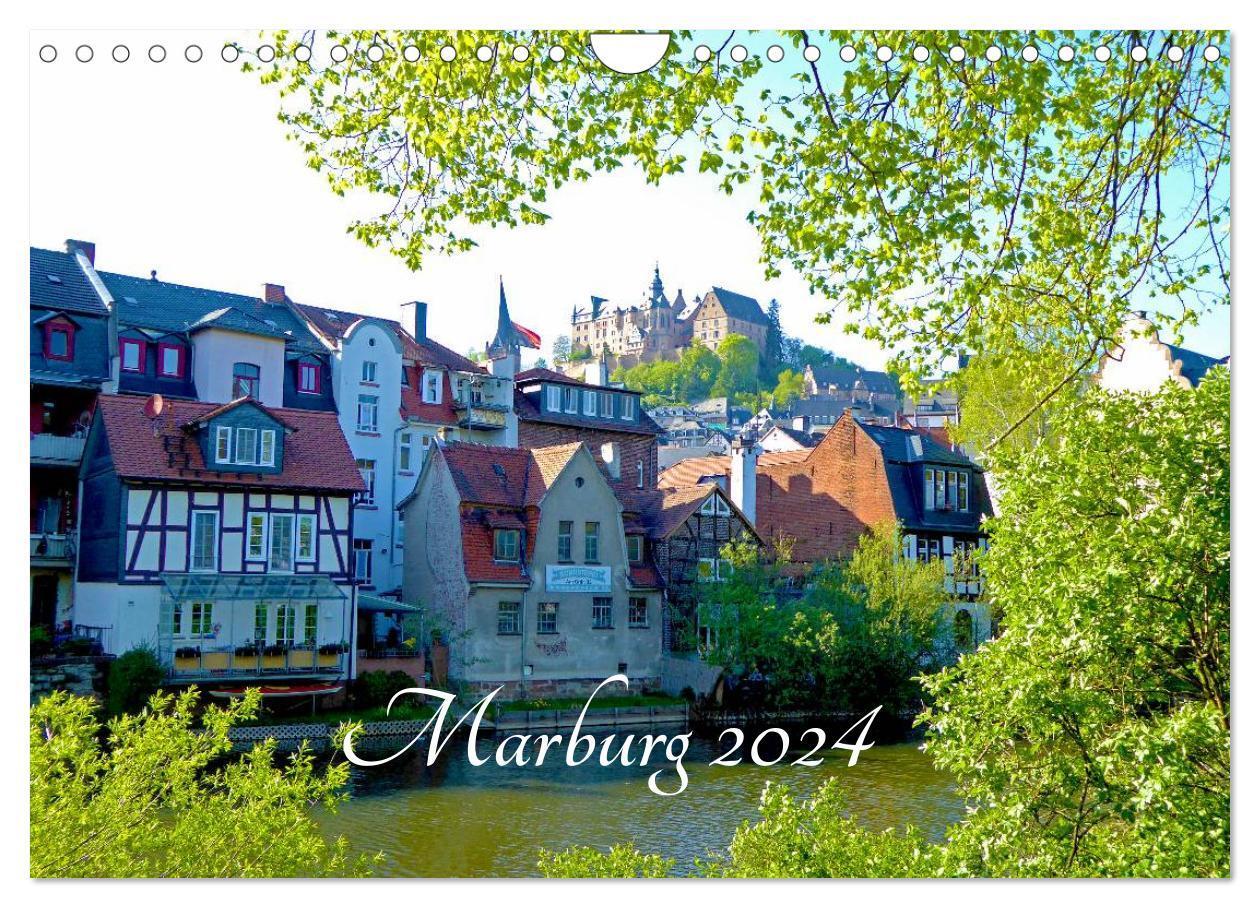 Cover: 9783383268861 | Marburg 2024 (Wandkalender 2024 DIN A4 quer), CALVENDO Monatskalender