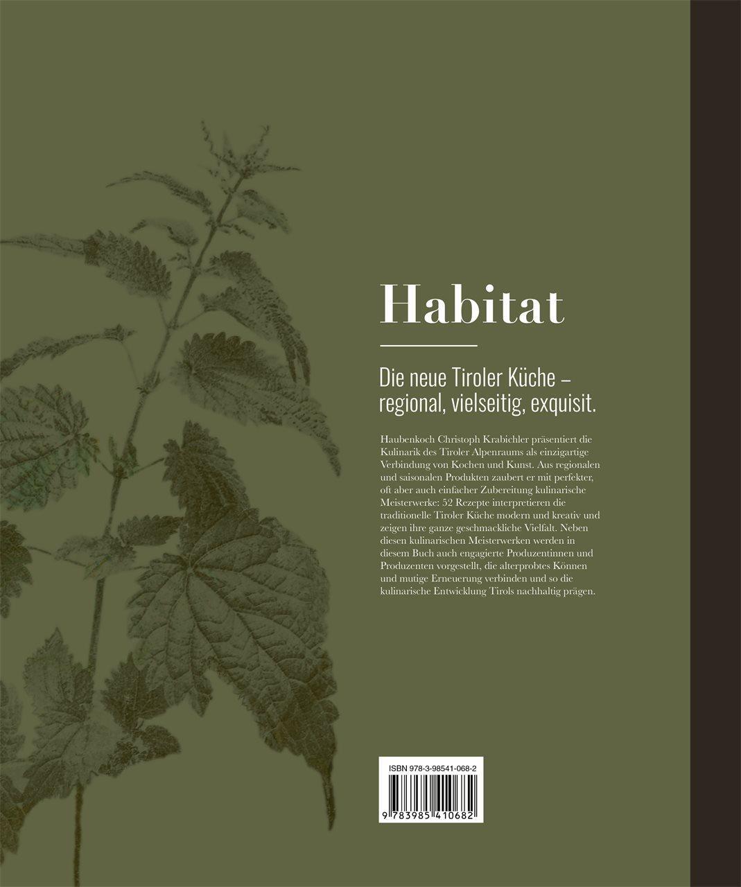 Rückseite: 9783985410682 | Habitat: Die neue Tiroler Küche | Christoph Krabichler | Buch | 240 S.