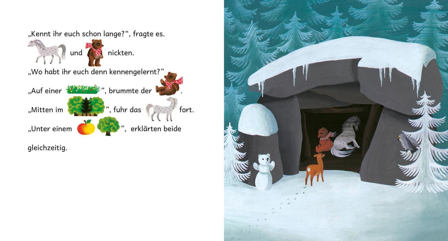Bild: 9783522459891 | Pony, Bär und Schneegestöber | Mit Bildern lesen lernen | Sigrid Heuck