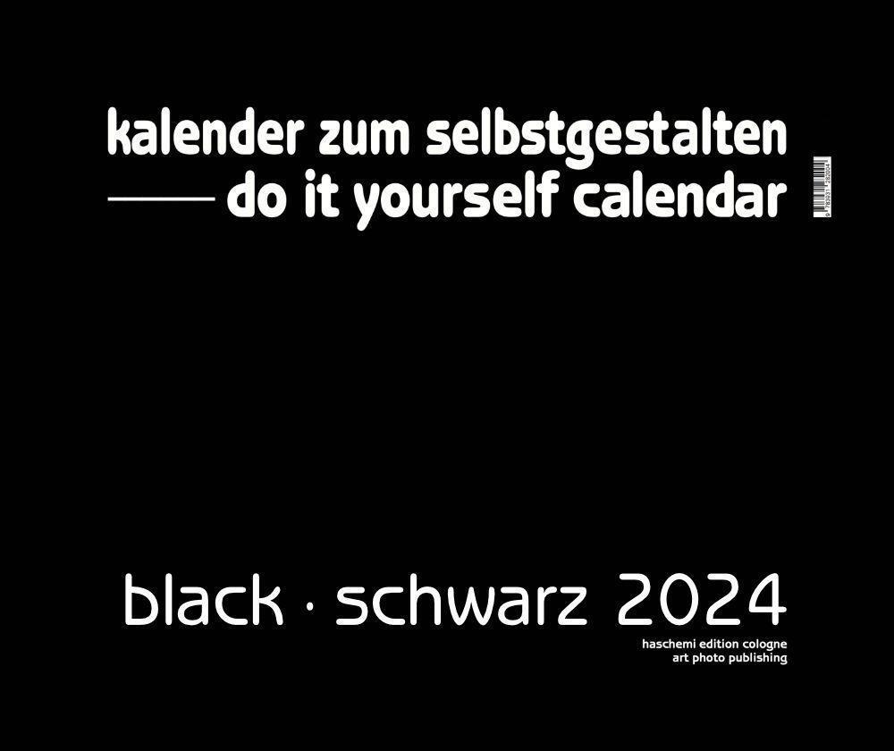 Cover: 9783931282004 | Black  Schwarz 2025  Blanko Gross XL Format | Baback Haschemi | 2025