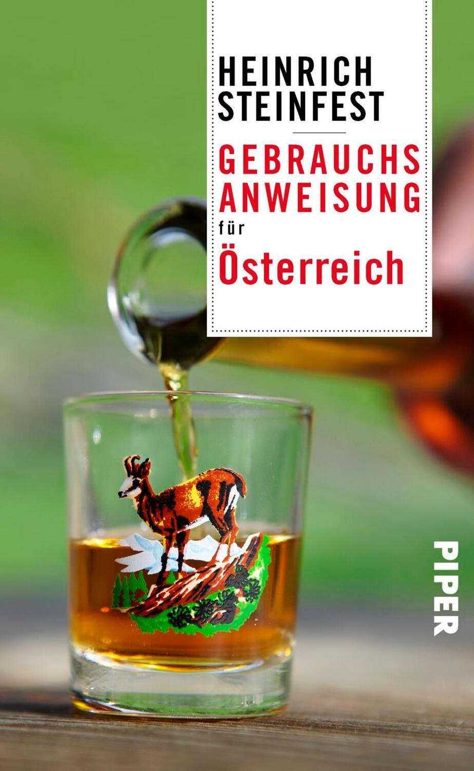 Cover: 9783492276917 | Gebrauchsanweisung für Österreich | Heinrich Steinfest | Taschenbuch