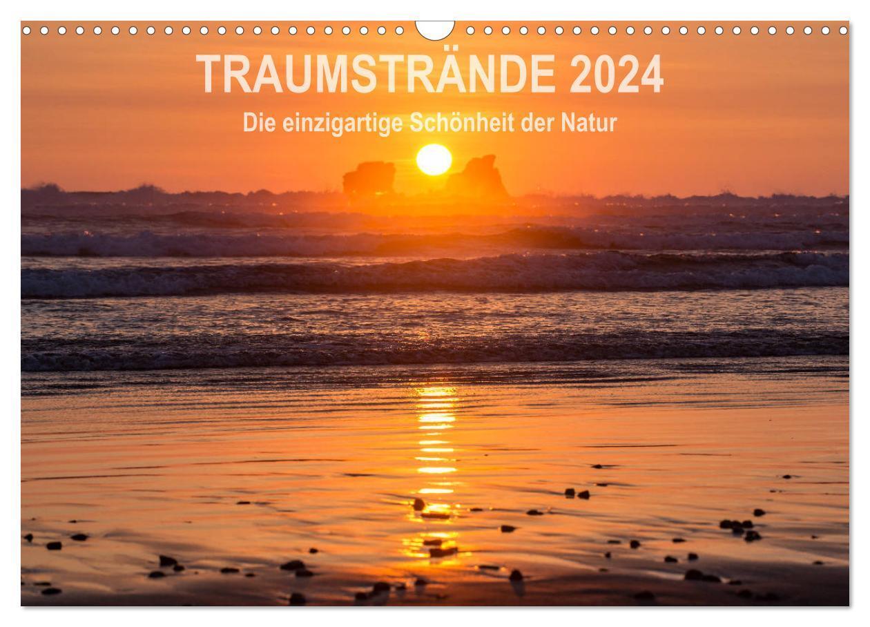 Cover: 9783675567665 | Kalender Traumstrände 2024 (Wandkalender 2024 DIN A3 quer),...