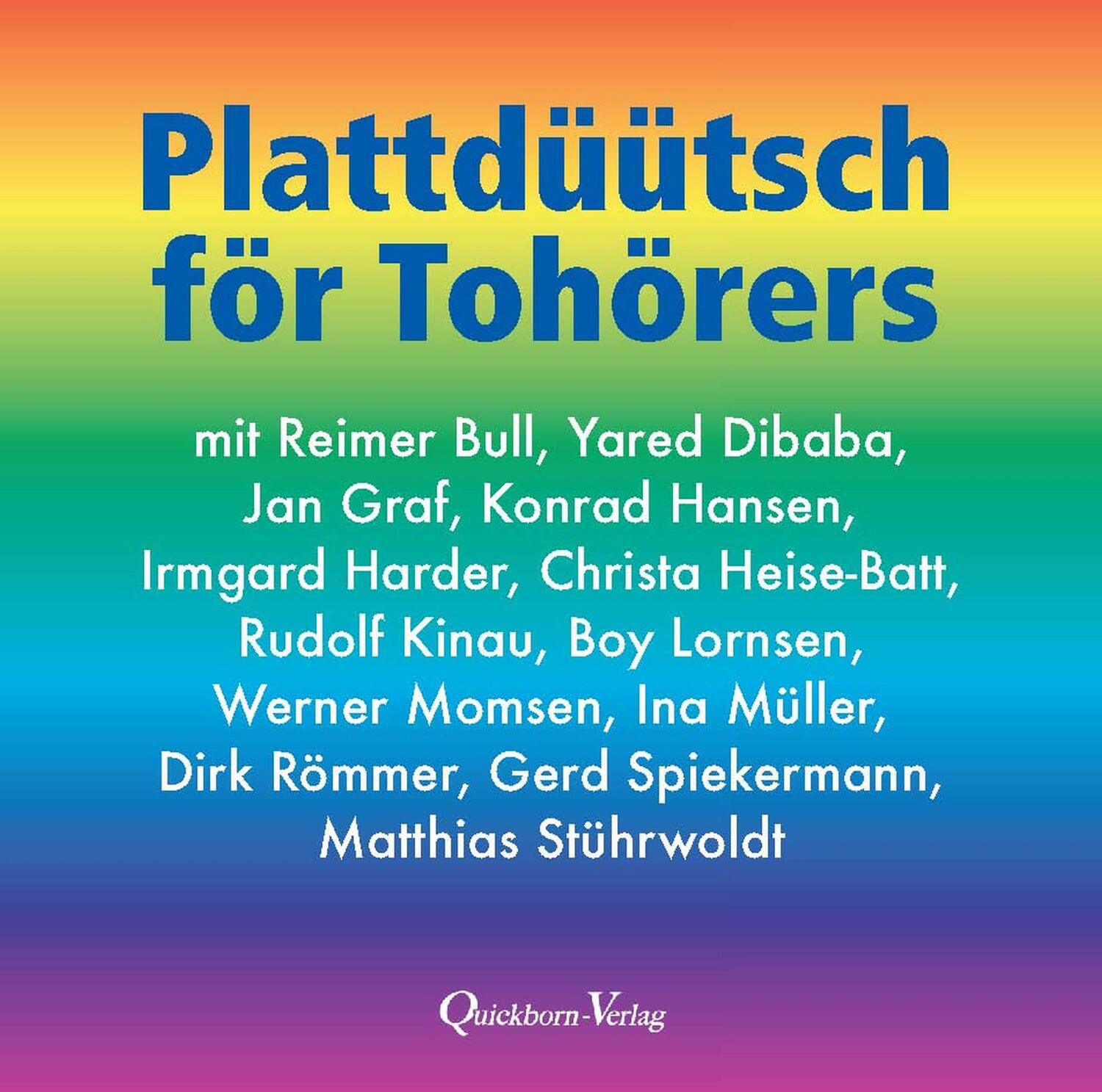 Cover: 9783876514642 | Plattdüütsch för Tohörers | Audio-CD | Deutsch | 2020