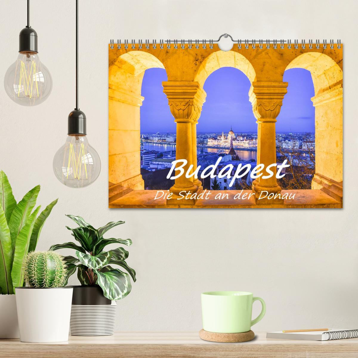 Bild: 9783435144983 | Budapest - Die Stadt an der Donau (Wandkalender 2025 DIN A4 quer),...