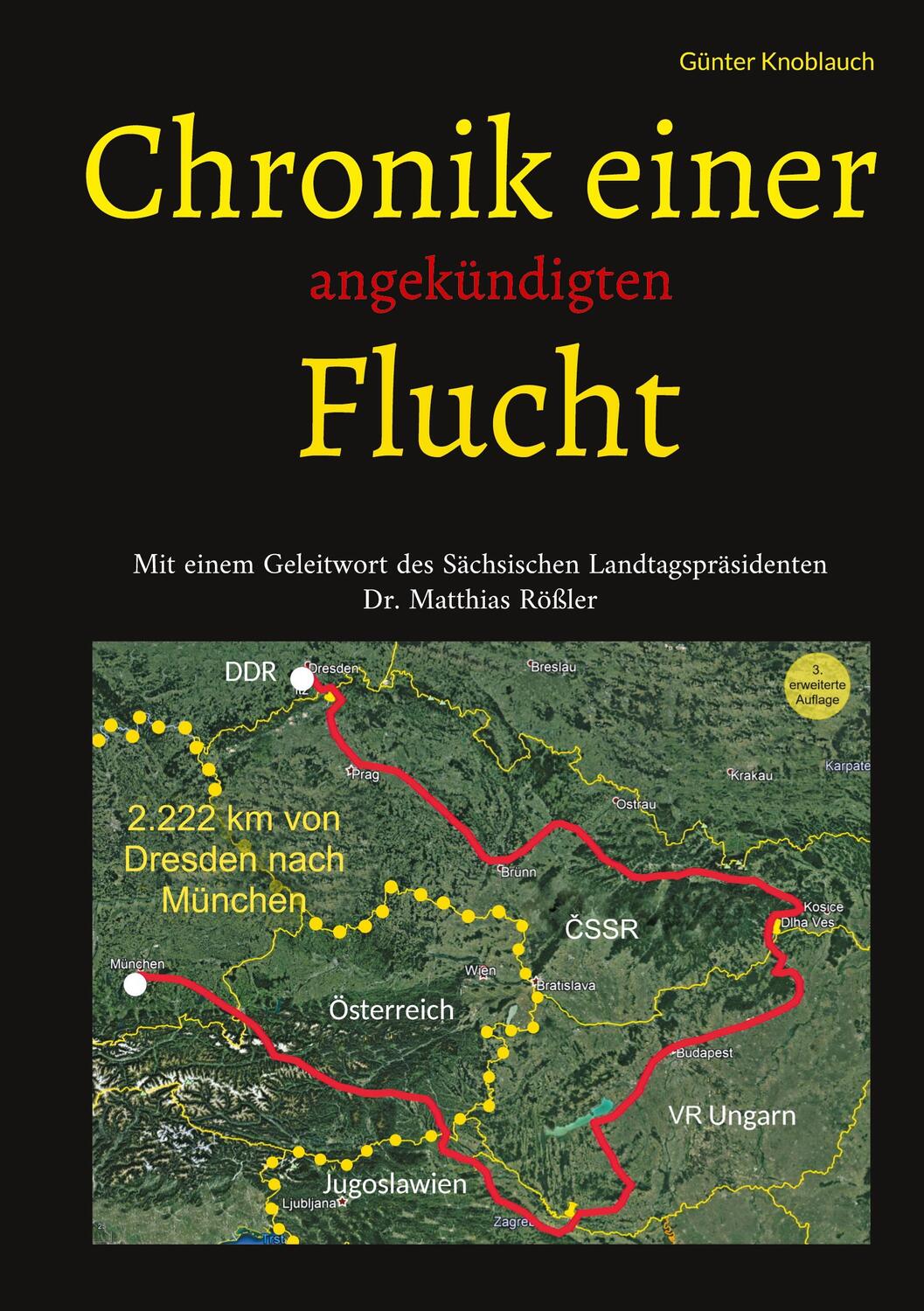 Cover: 9783758312571 | Chronik einer angekündigten Flucht | Günter Knoblauch | Taschenbuch