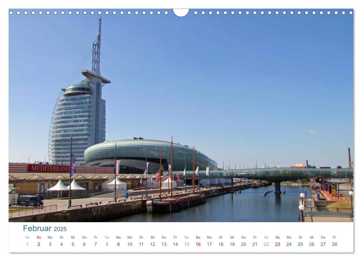 Bild: 9783435330355 | Bremerhaven 2025. Impressionen aus den Havenwelten (Wandkalender...