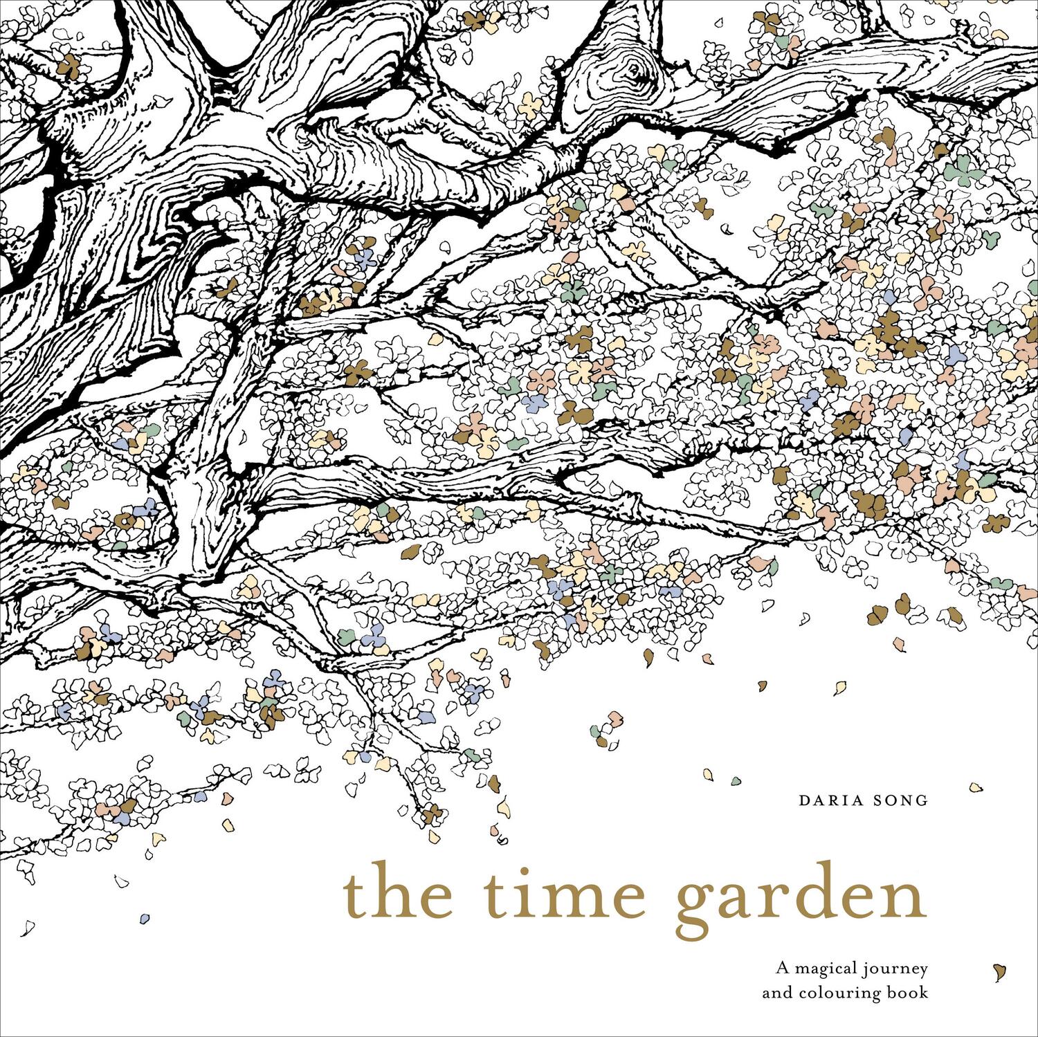 Cover: 9781785032097 | The Time Garden | A magical journey and colouring book | Daria Song