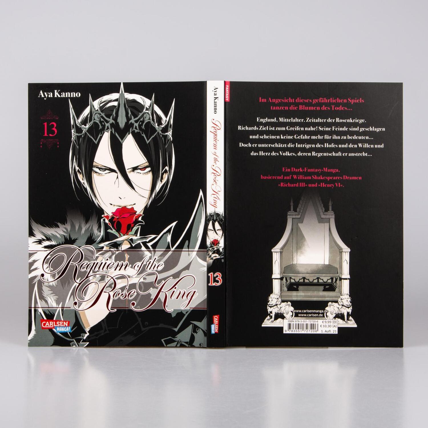 Bild: 9783551727206 | Requiem of the Rose King 13 | Manga-Epos zur Zeit des Rosenkrieges