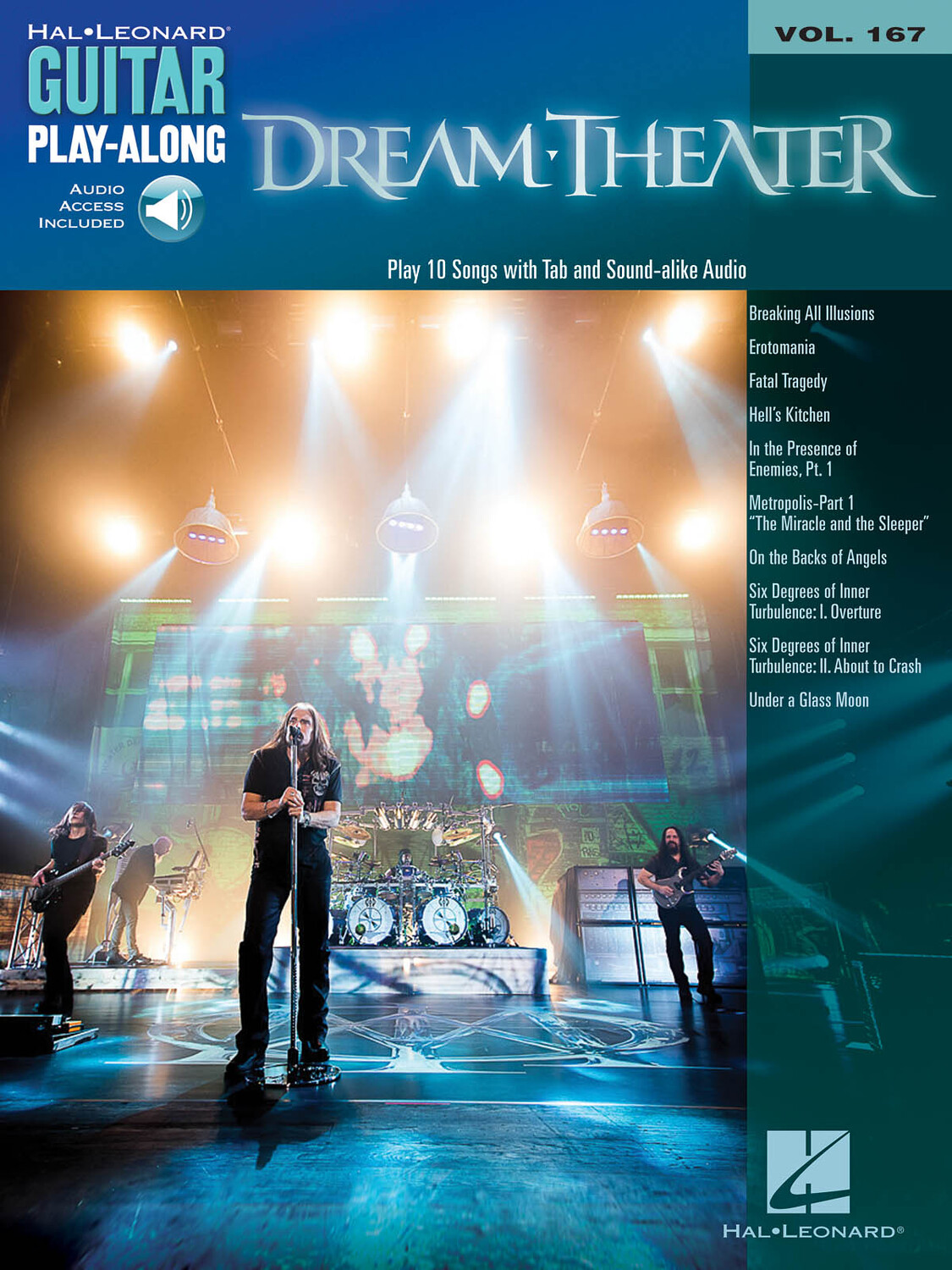 Cover: 884088865344 | Dream Theater | Guitar Play-Along Volume 167 | Guitar Play-Along