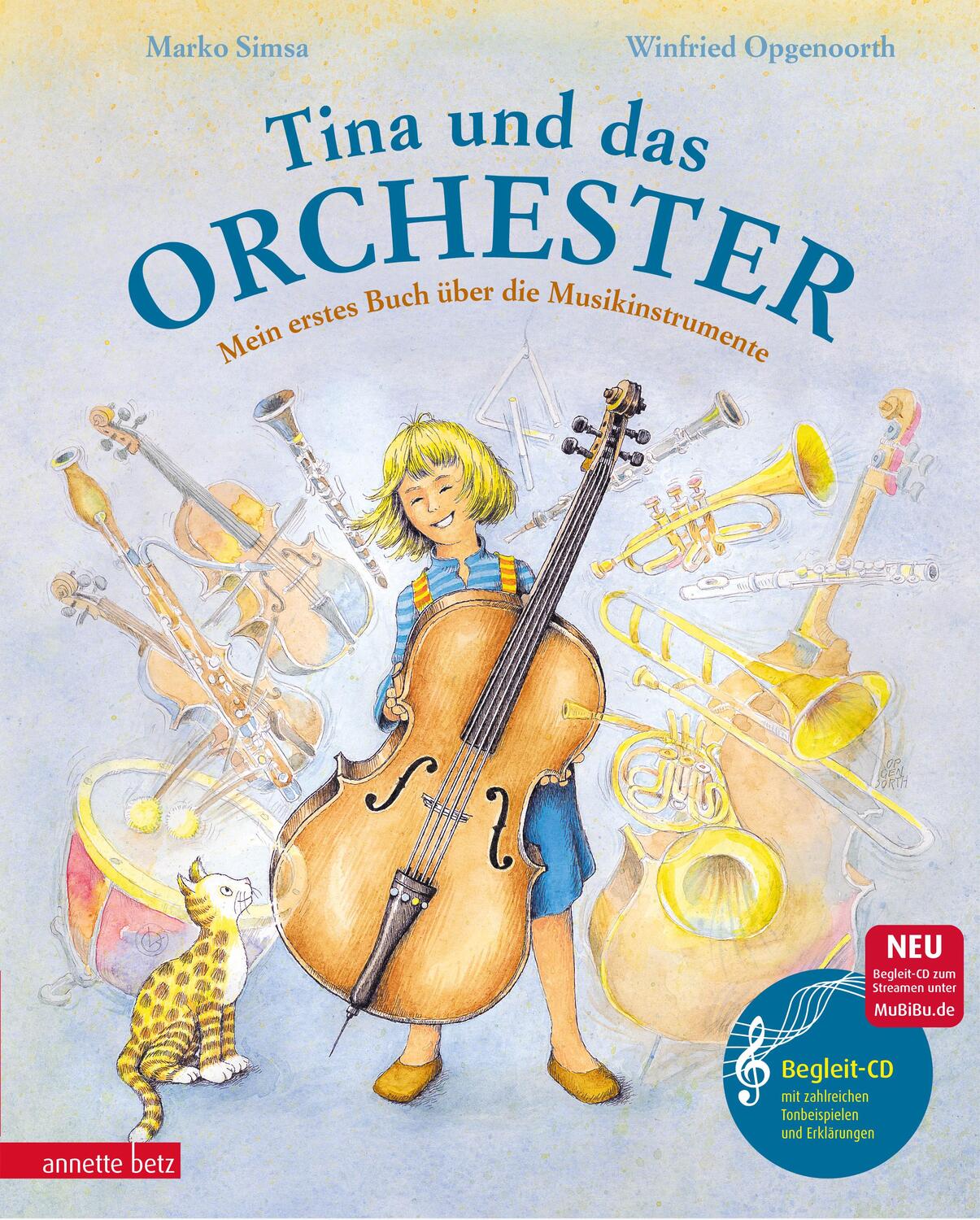 Cover: 9783219107463 | Tina und das Orchester | Mein erstes Buch über die Musikinstrumente