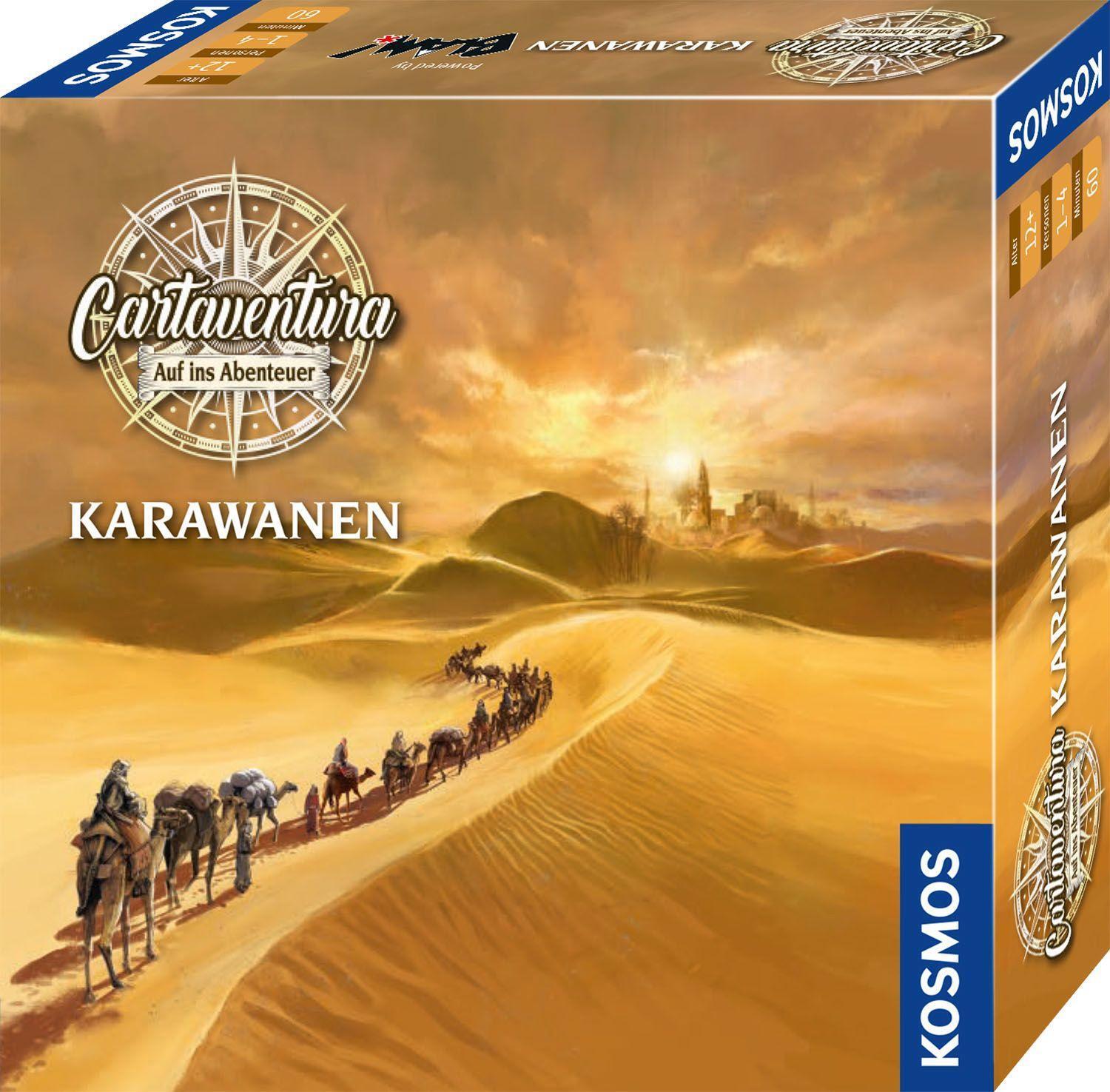 Cover: 4002051683627 | Cartaventura Karawanen | Spiel | Spiel | Deutsch | 2023 | Kosmos