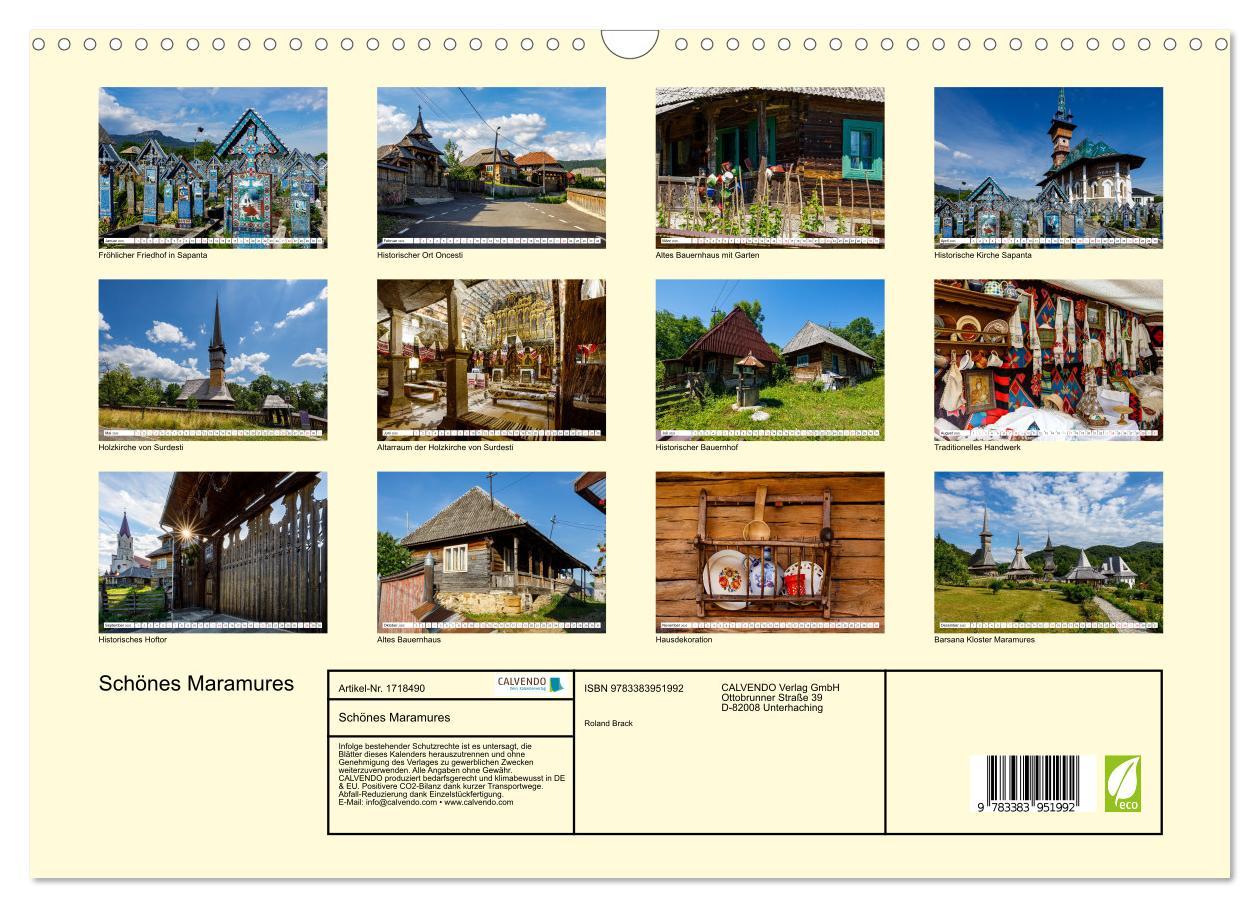 Bild: 9783383951992 | Schönes Maramures (Wandkalender 2025 DIN A3 quer), CALVENDO...