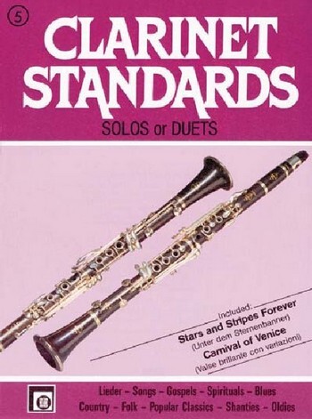 Cover: 9790009006233 | Clarinet Standards Band 5 Die schönsten Melodien in leichtester...
