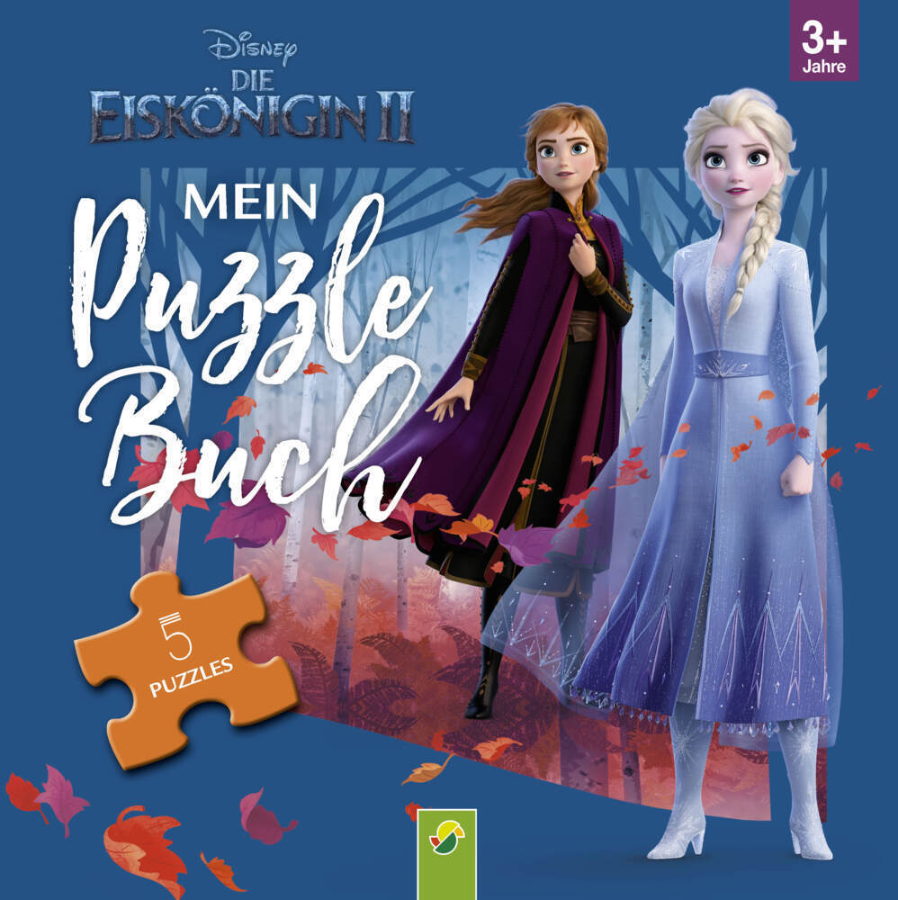 Cover: 9783849921972 | Die Eiskönigin 2 Puzzle-Ketten-Buch | Schwager &amp; Steinlein Verlag