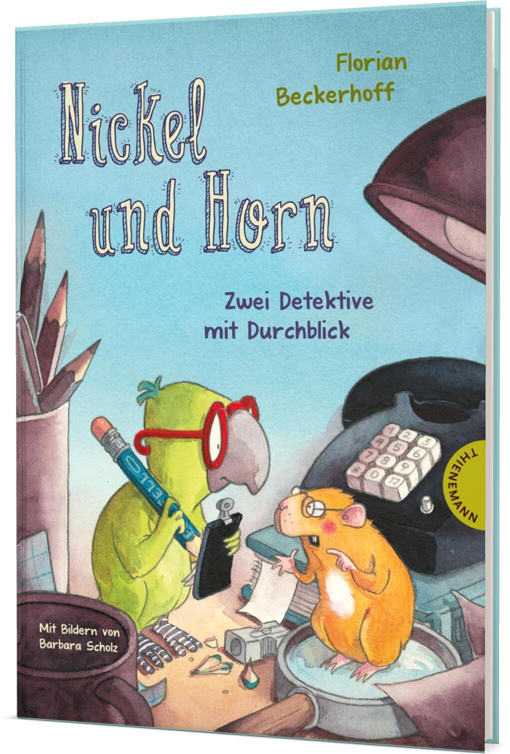 Cover: 9783522184366 | Nickel und Horn 1: Nickel und Horn | Zwei Detektive mit Durchblick