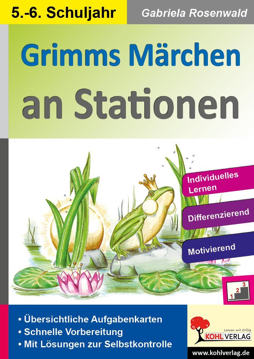 Cover: 9783966240666 | Grimms Märchen an Stationen | Gabriela Rosenwald | Taschenbuch | 2020