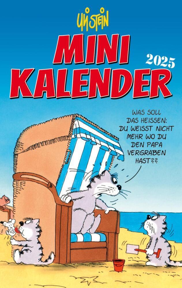 Cover: 9783830321651 | Uli Stein Mini-Kalender 2025 | Kompakter Terminplaner für unterwegs