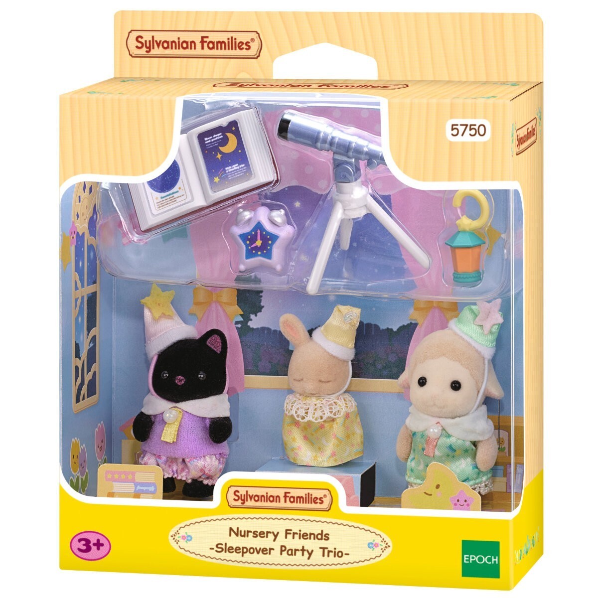 Cover: 5054131057506 | Sylvanian Families 5750 - Nursery Friends Sleepower Party Trio,...