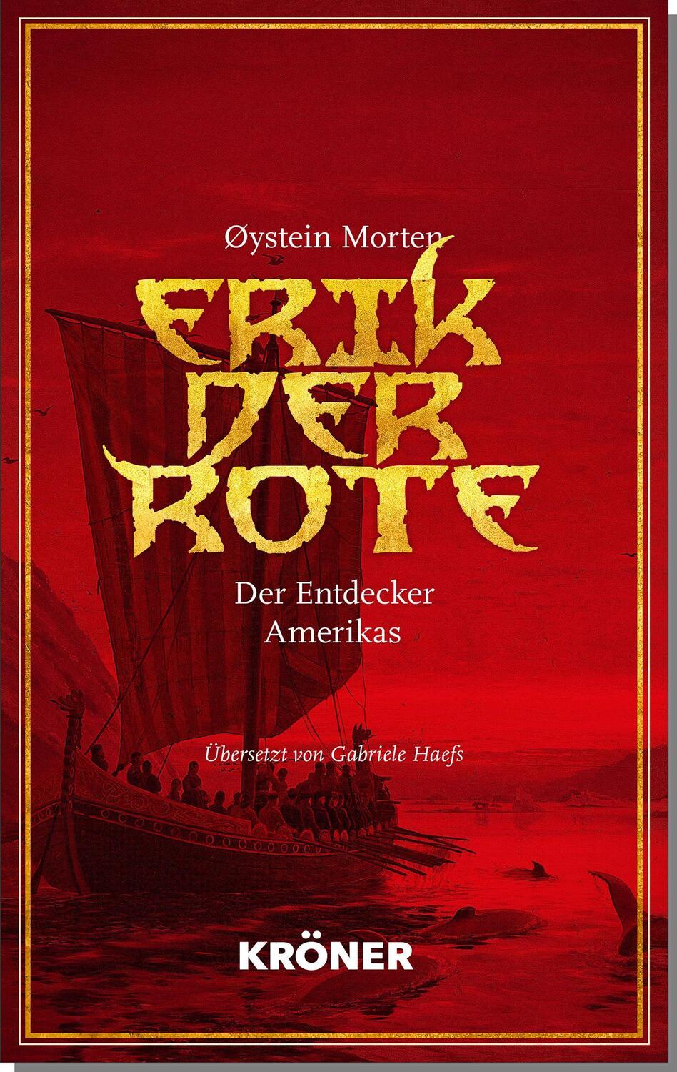 Cover: 9783520629036 | Erik der Rote | Der Entdecker Amerikas | Morten Øystein | Buch | 2024