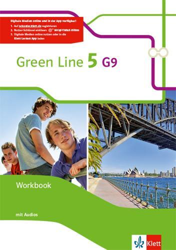 Cover: 9783128542553 | Green Line 5 (G9) Workbook mit Audios. Klasse 9 | Bundle | 1 Broschüre