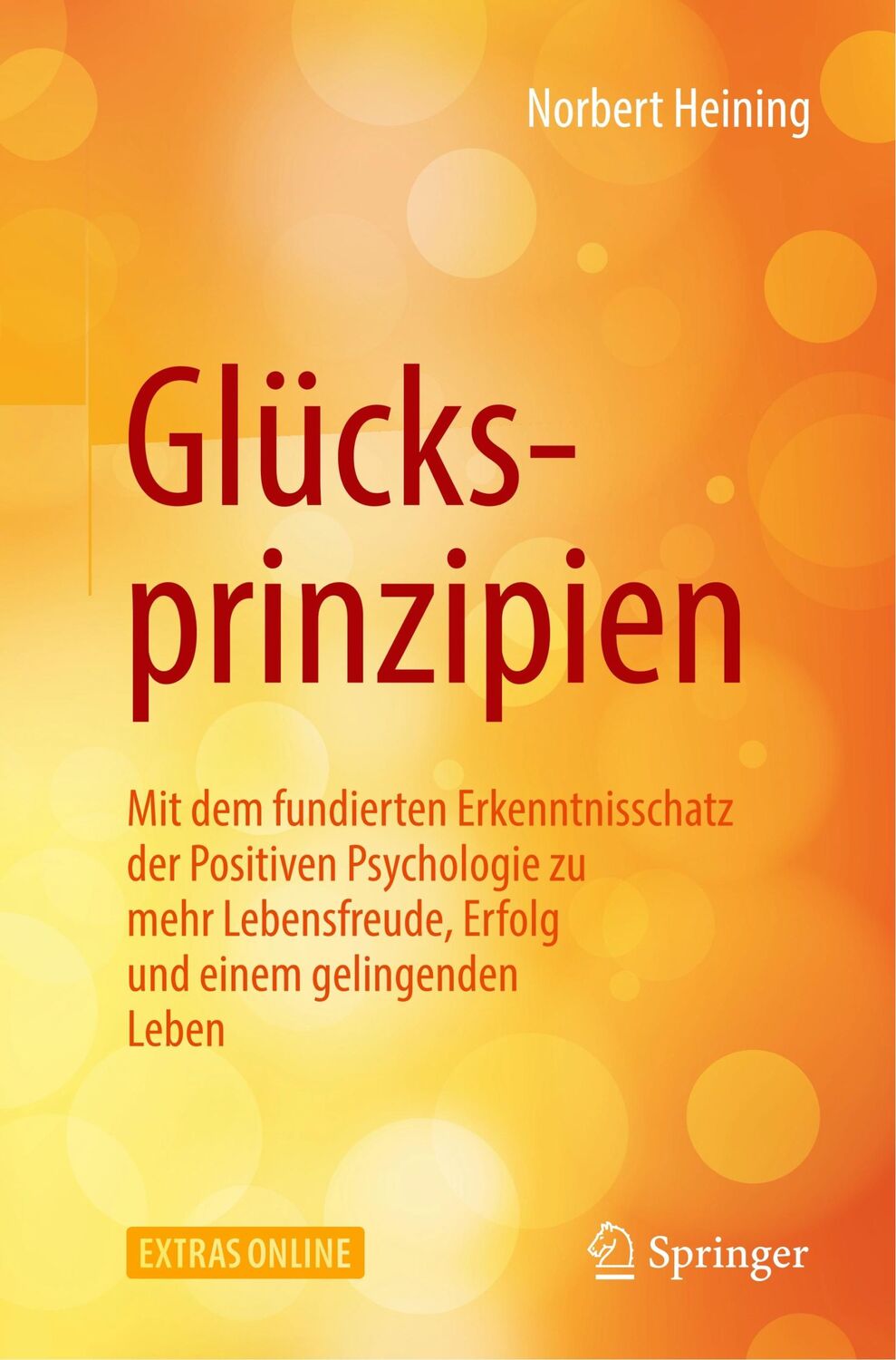 Cover: 9783662574508 | Glücksprinzipien | Norbert Heining | Taschenbuch | Paperback | XXIV