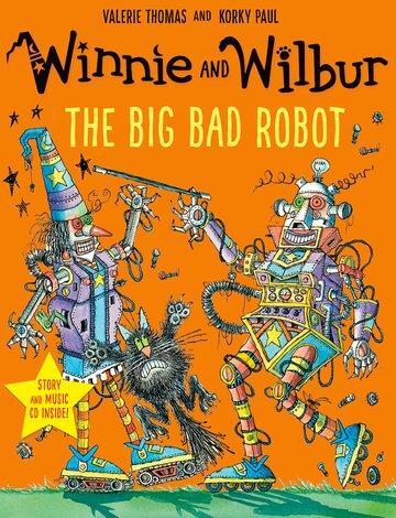 Cover: 9780192749086 | Winnie and Wilbur: The Big Bad Robot with audio CD | Valerie Thomas