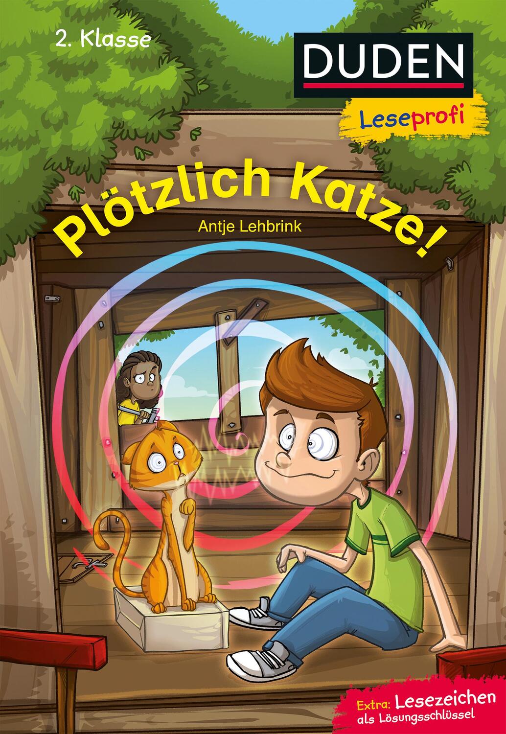 Cover: 9783737334808 | Duden Leseprofi - Plötzlich Katze!, 2. Klasse | Antje Lehbrink | Buch