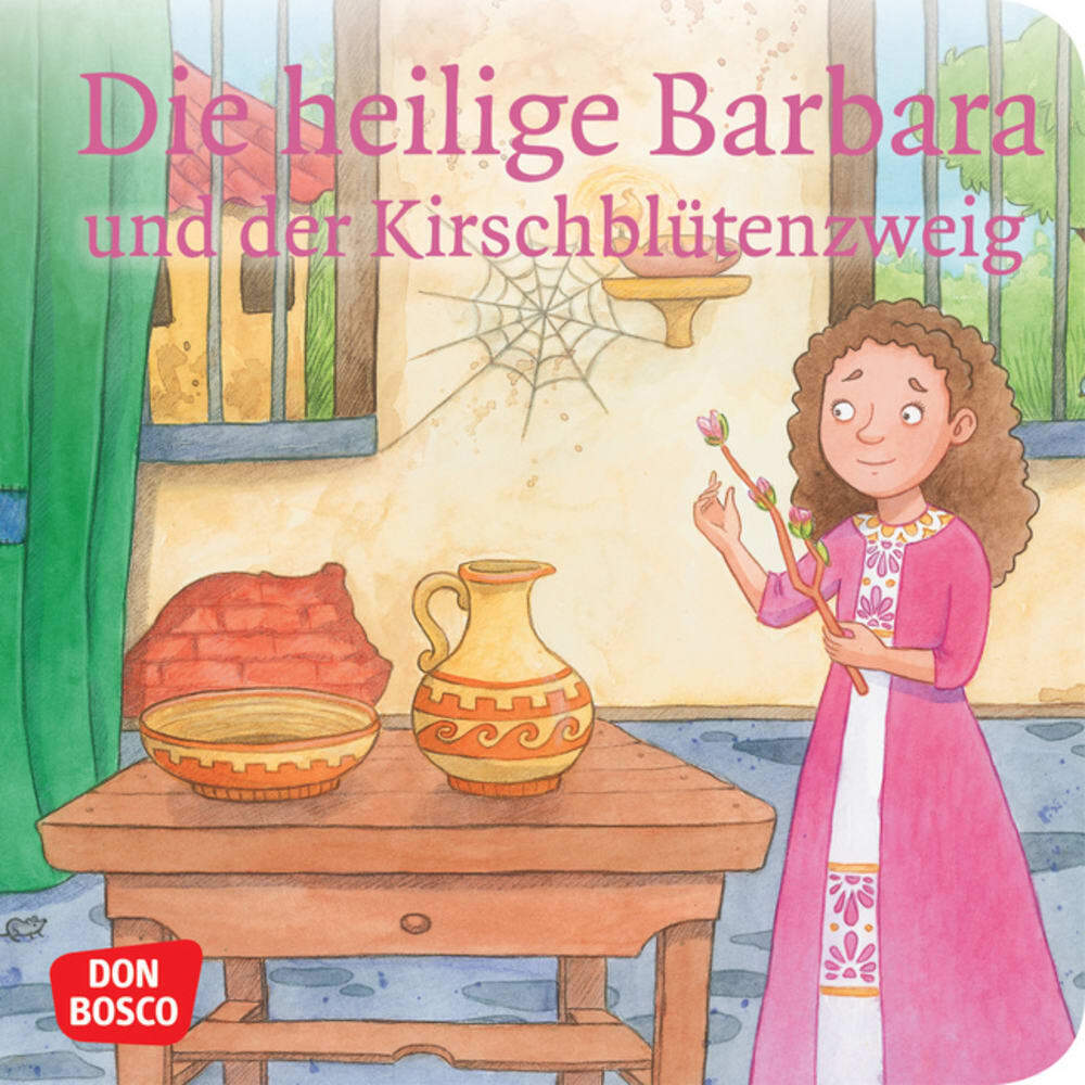 Cover: 9783769823929 | Die heilige Barbara und der Kirschblütenzweig. Mini-Bilderbuch. | 2018