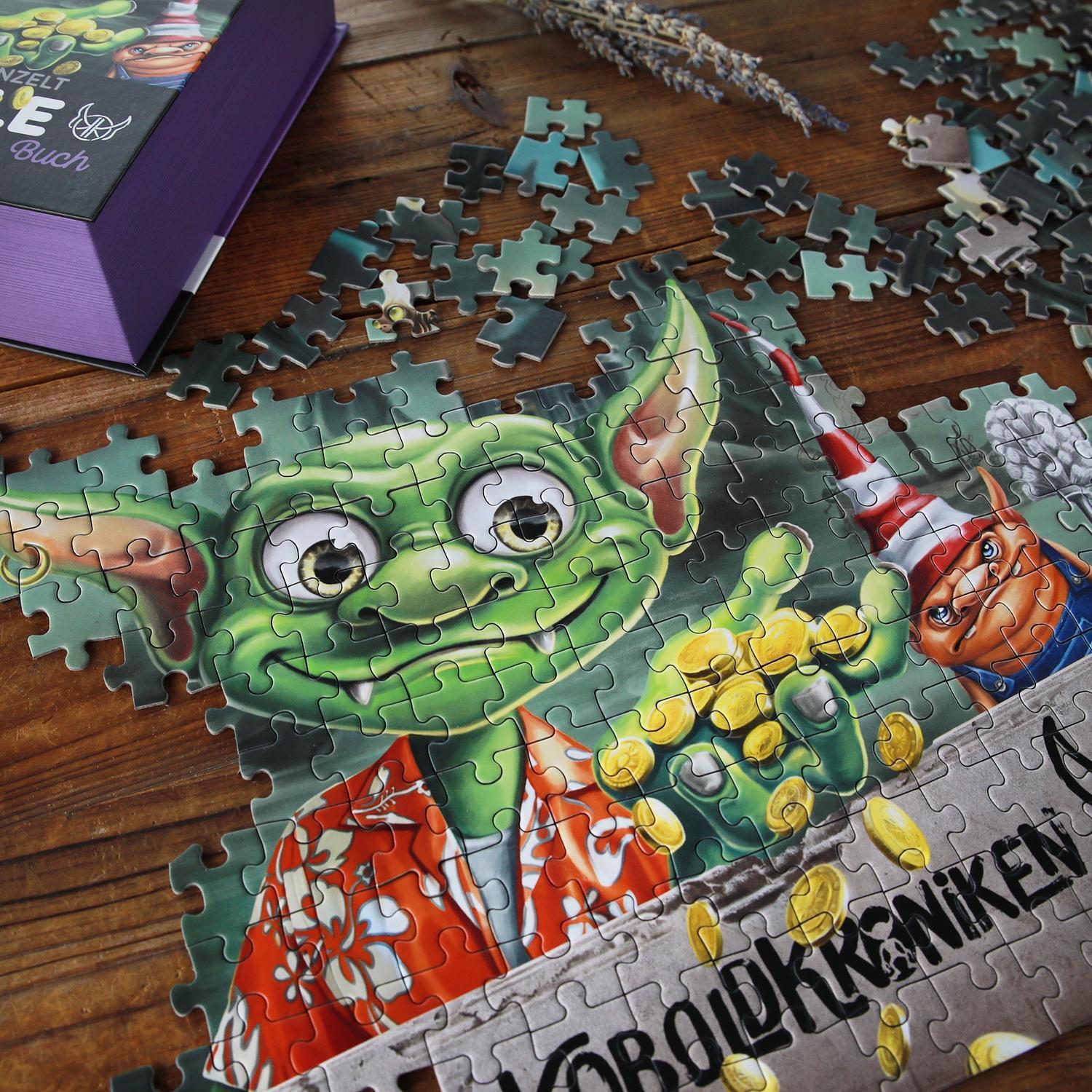 Bild: 4260512187040 | KoboldKroniken. Puzzle im Buch. Voll verheinzelt. 300 Teile | Stück