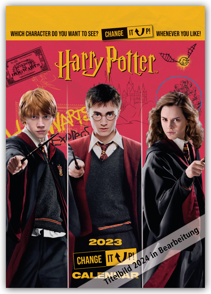 Cover: 9781805270515 | Harry Potter - Change it up - A3-Posterkalender 2024 - Wandkalender