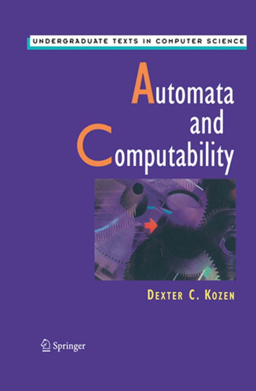 Cover: 9780387949079 | Automata and Computability | Dexter C. Kozen | Buch | xiii | Englisch