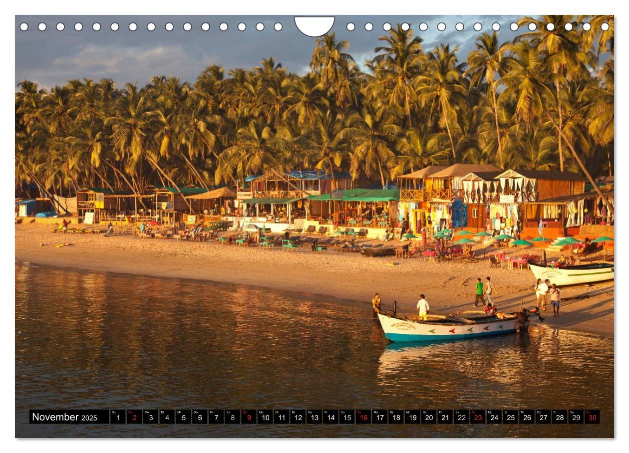 Bild: 9783435626557 | Indien - Goa (Wandkalender 2025 DIN A4 quer), CALVENDO Monatskalender