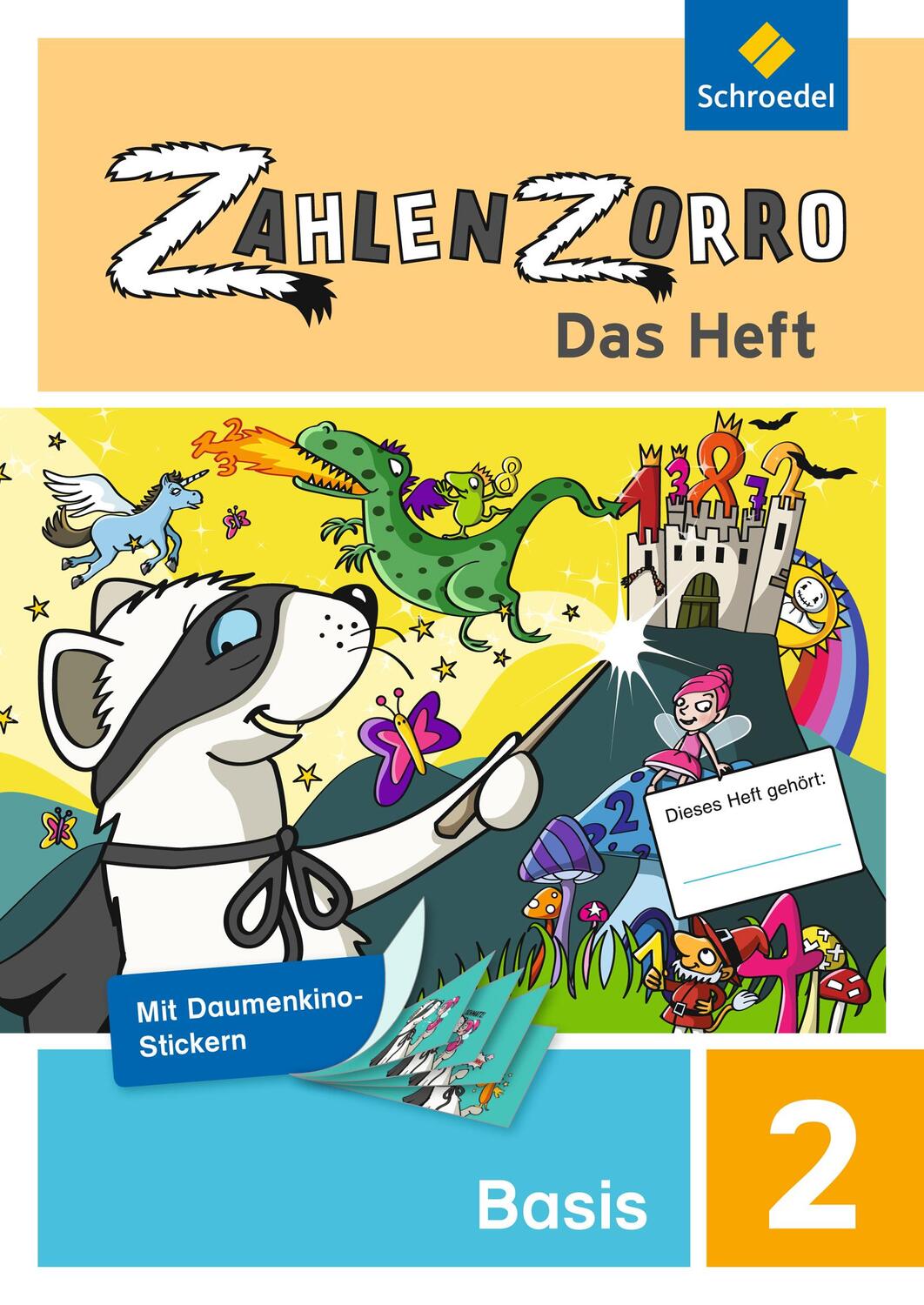Cover: 9783507140240 | Zahlenzorro - Das Heft. Basisheft 2 | Broschüre | Deutsch | 2014