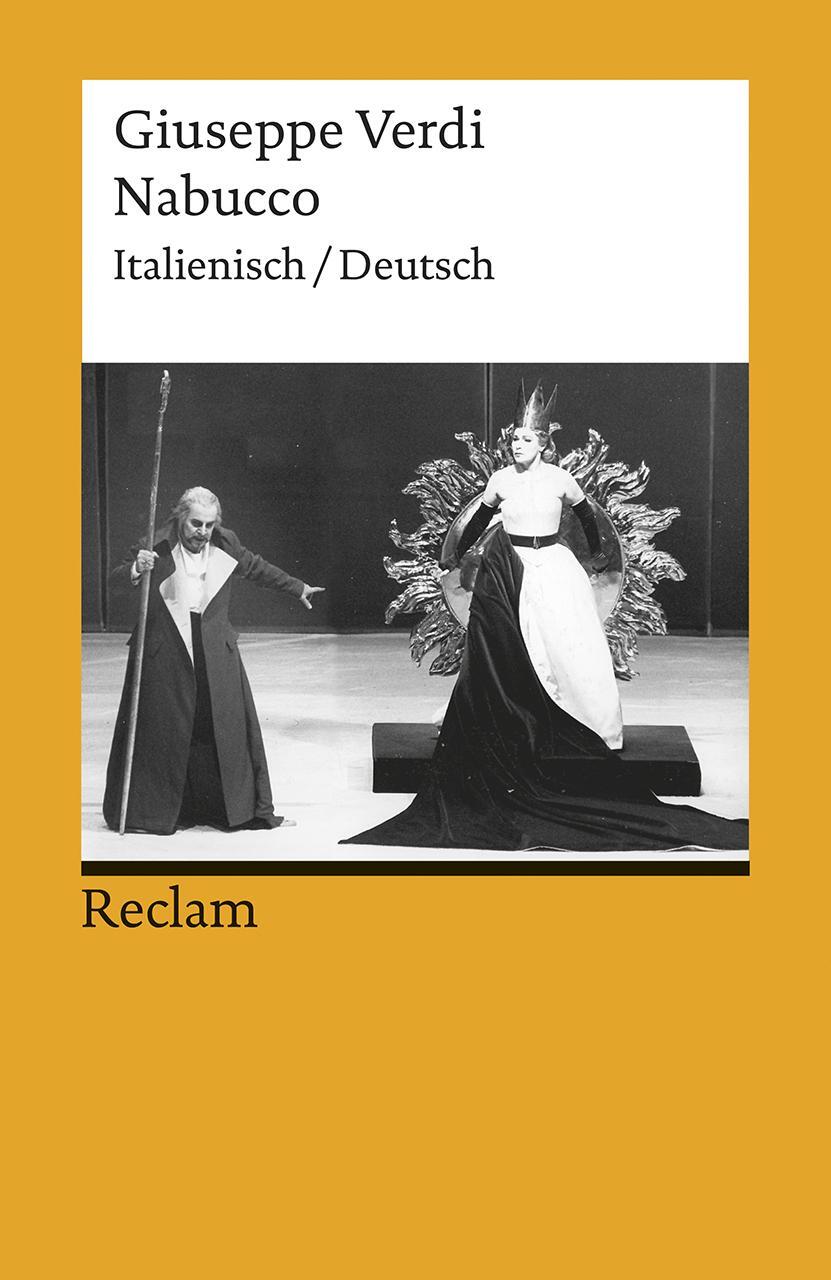 Cover: 9783150182161 | Nabucco | Giuseppe Verdi | Taschenbuch | Reclam Universal-Bibliothek