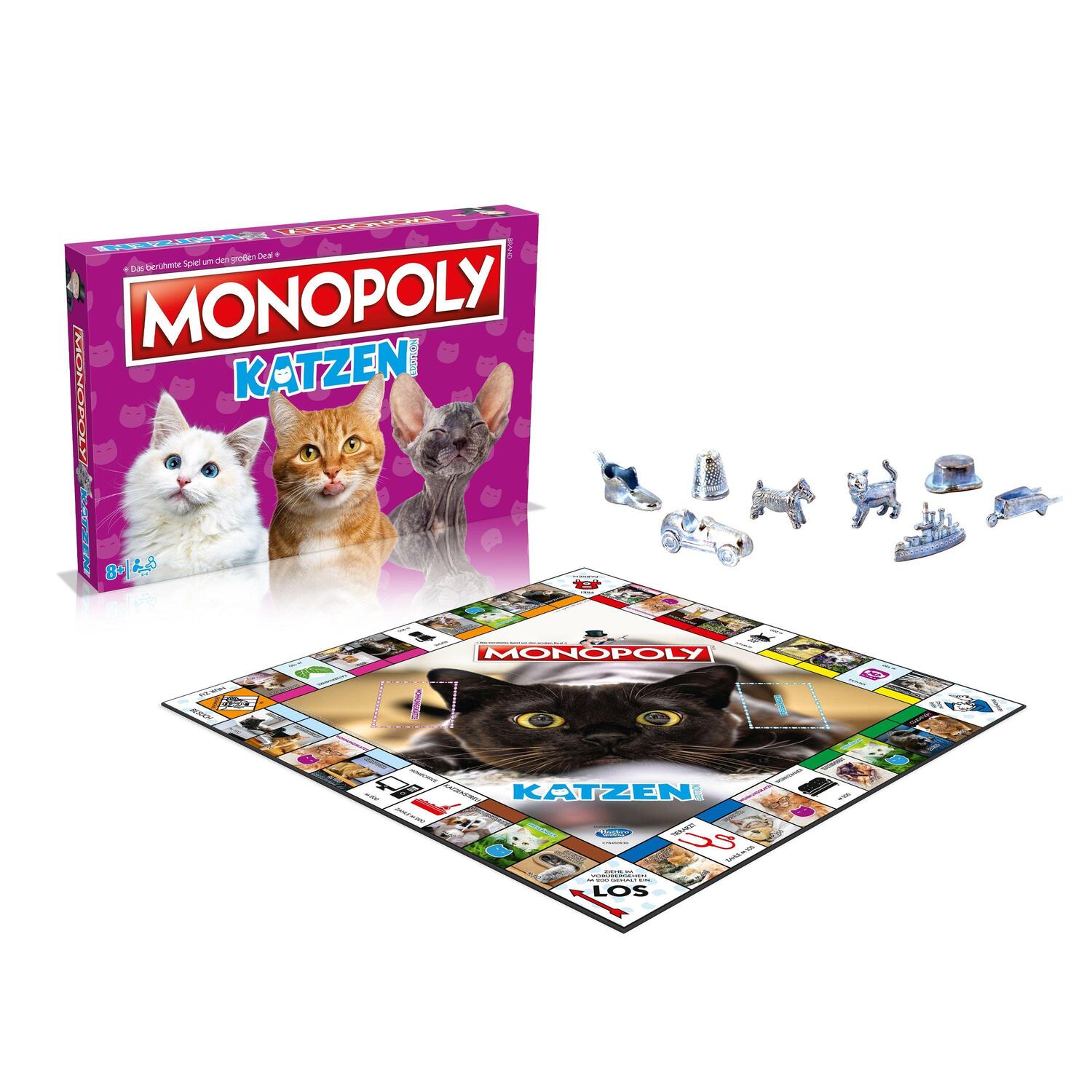 Bild: 4035576048527 | Monopoly Katzen | Spiel | Deutsch | 2022 | Winning Moves