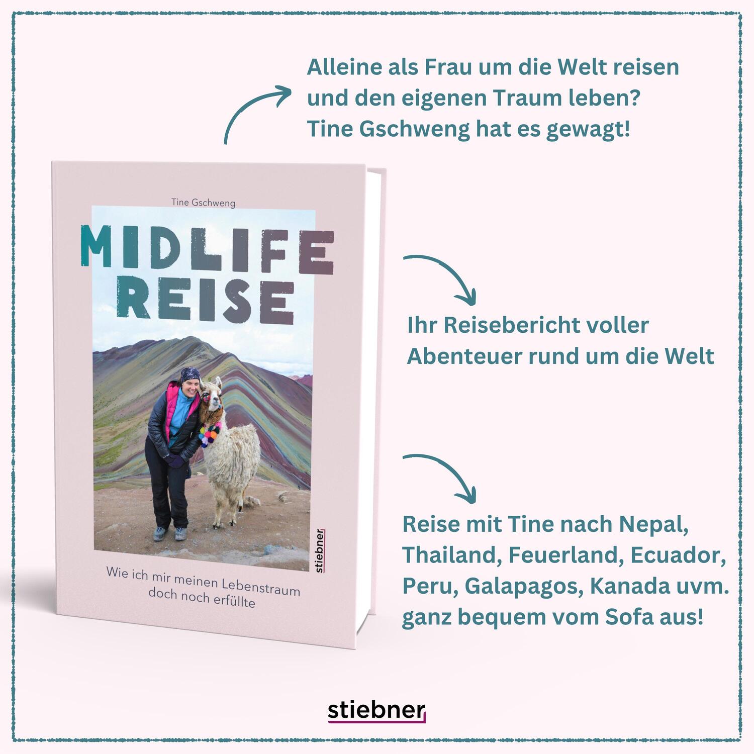 Bild: 9783830717119 | Midlife Reise | Tine Gschweng | Taschenbuch | 263 S. | Deutsch | 2024