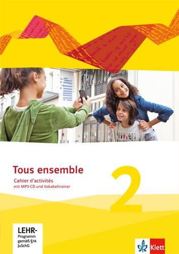 Cover: 9783126236171 | Tous ensemble 2. Cahier d'activités mit Audios und Vokabeltrainer...