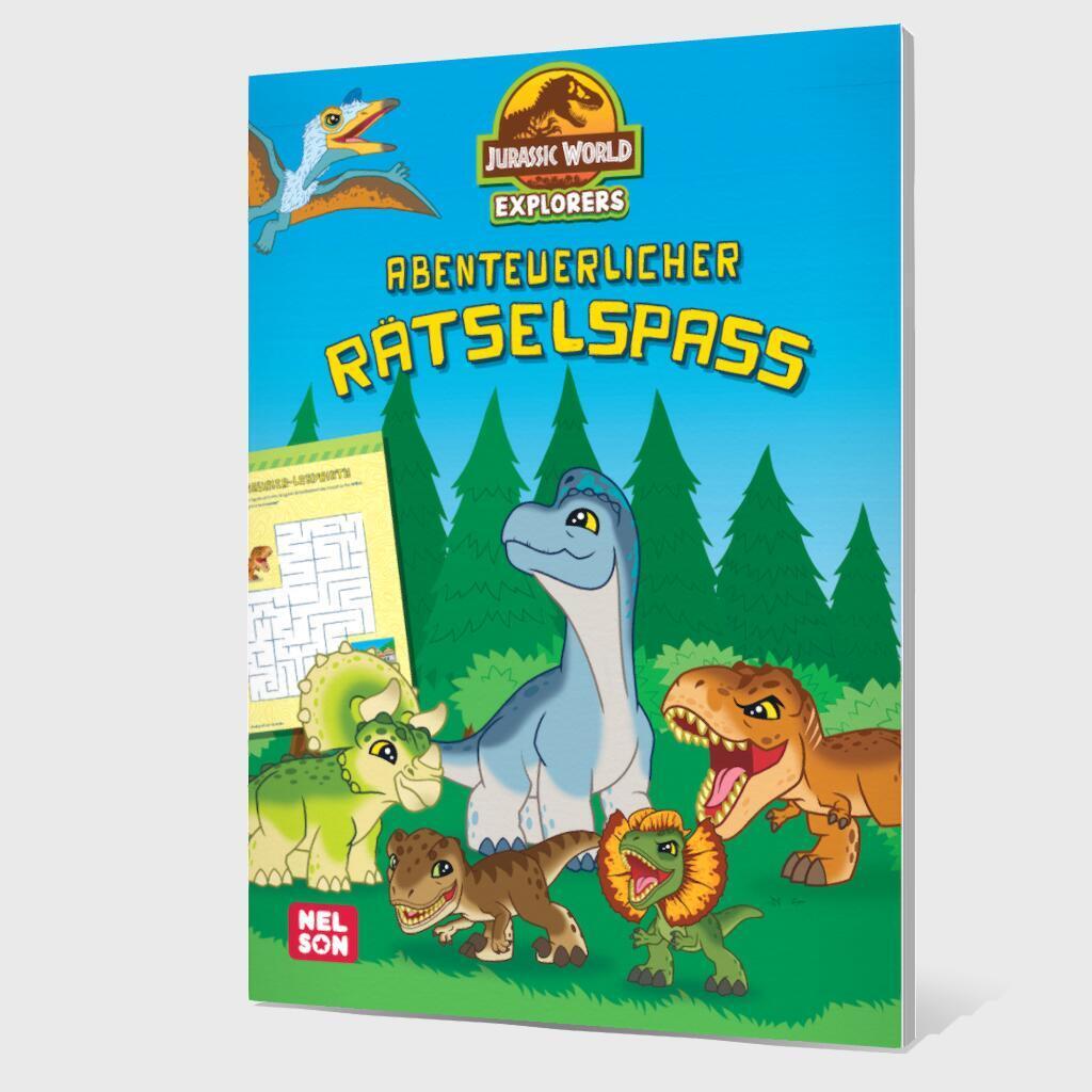 Bild: 9783845126753 | Jurassic World Explorers: Abenteuerlicher Rätselspaß | Taschenbuch