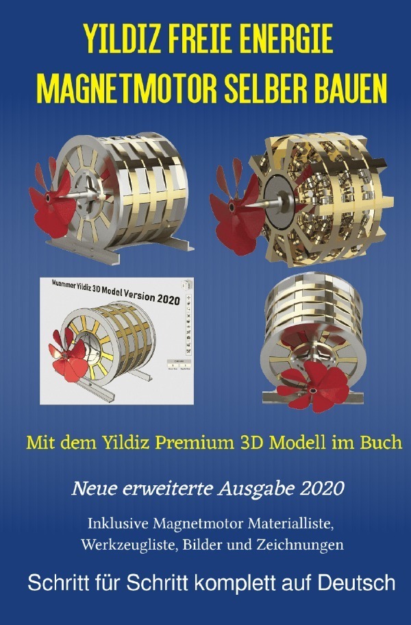 Cover: 9783753115870 | Yildiz Freie Energie Magnetmotor selber bauen | Weinand-Diez (u. a.)
