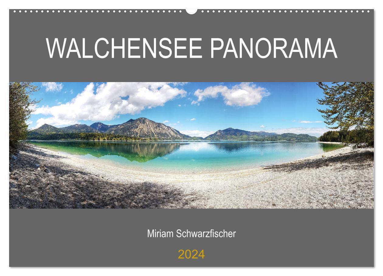 Cover: 9783675980198 | Walchensee Panorama (Wandkalender 2024 DIN A2 quer), CALVENDO...
