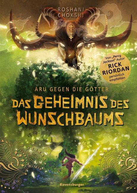 Cover: 9783473408887 | Aru gegen die Götter, Band 3: Das Geheimnis des Wunschbaums | Chokshi
