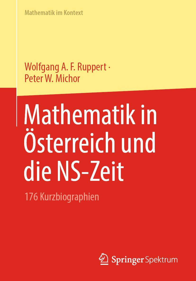 Cover: 9783662670996 | Mathematik in Österreich und die NS-Zeit | 176 Kurzbiographien | Buch