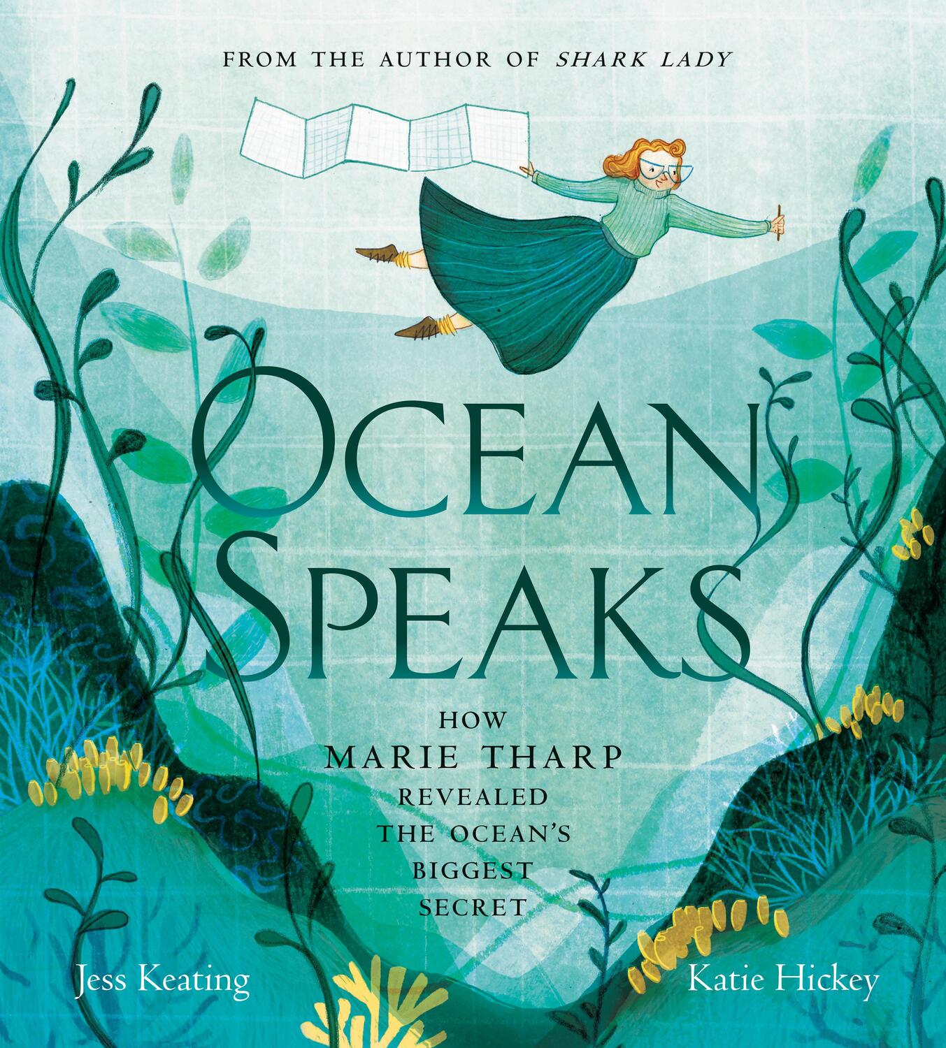Cover: 9780735265080 | Ocean Speaks: How Marie Tharp Revealed the Ocean's Biggest Secret