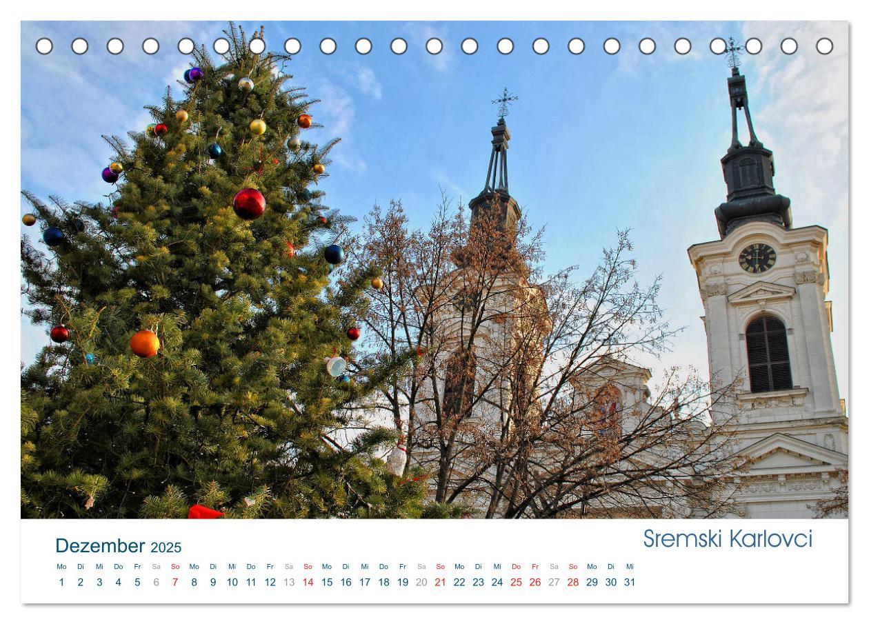 Bild: 9783435618118 | Quer durch Serbien (Tischkalender 2025 DIN A5 quer), CALVENDO...