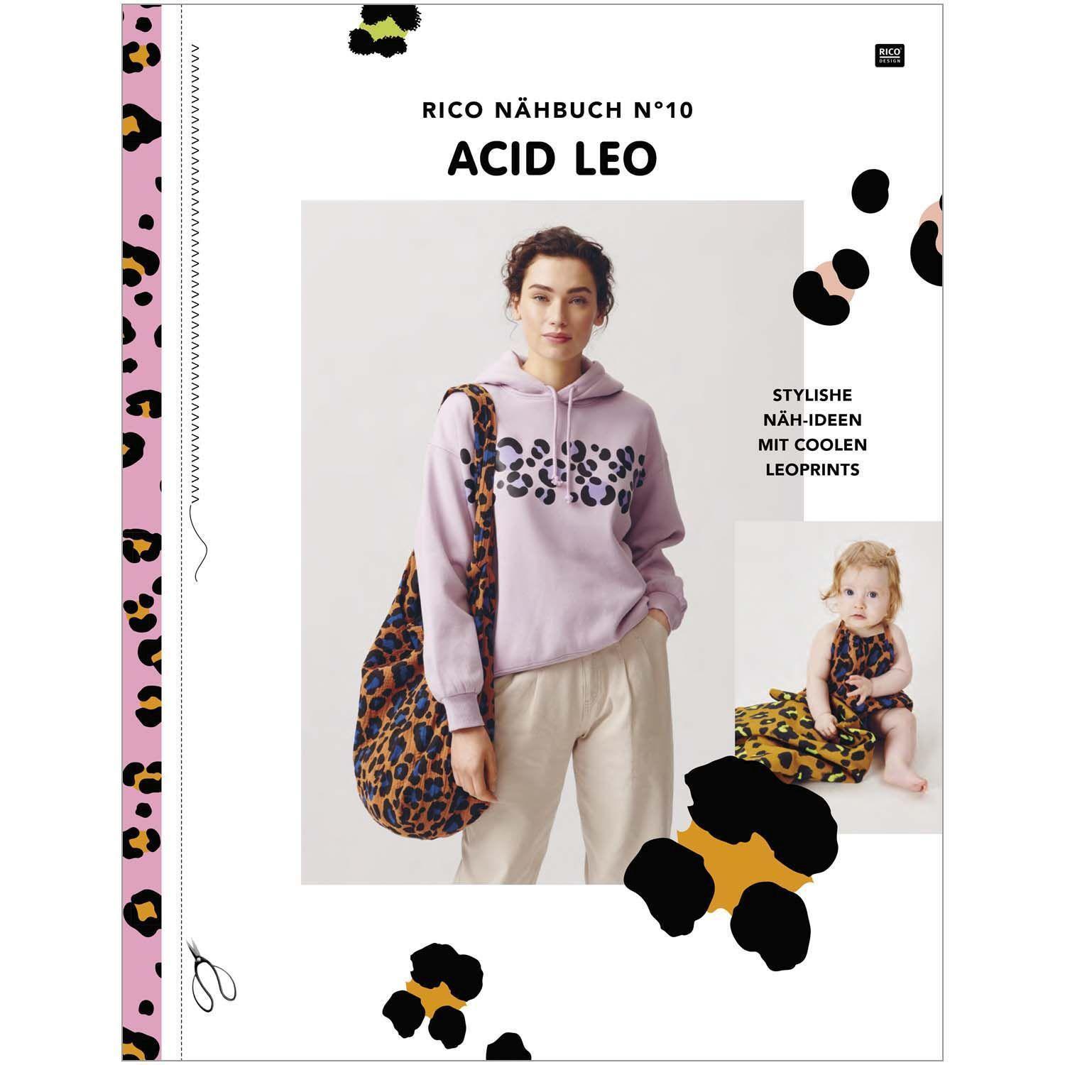 Cover: 9783960163138 | Rico Nähbuch N. 10 Acid Leo | Stylische Näh-Ideen mit coolen Leoprints