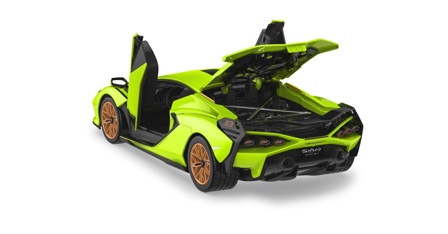 Bild: 4042774462420 | Jamara Lamborghini Sián FKP 37 1:18 grün 2,4GHz Bausatz | Stück | 2021