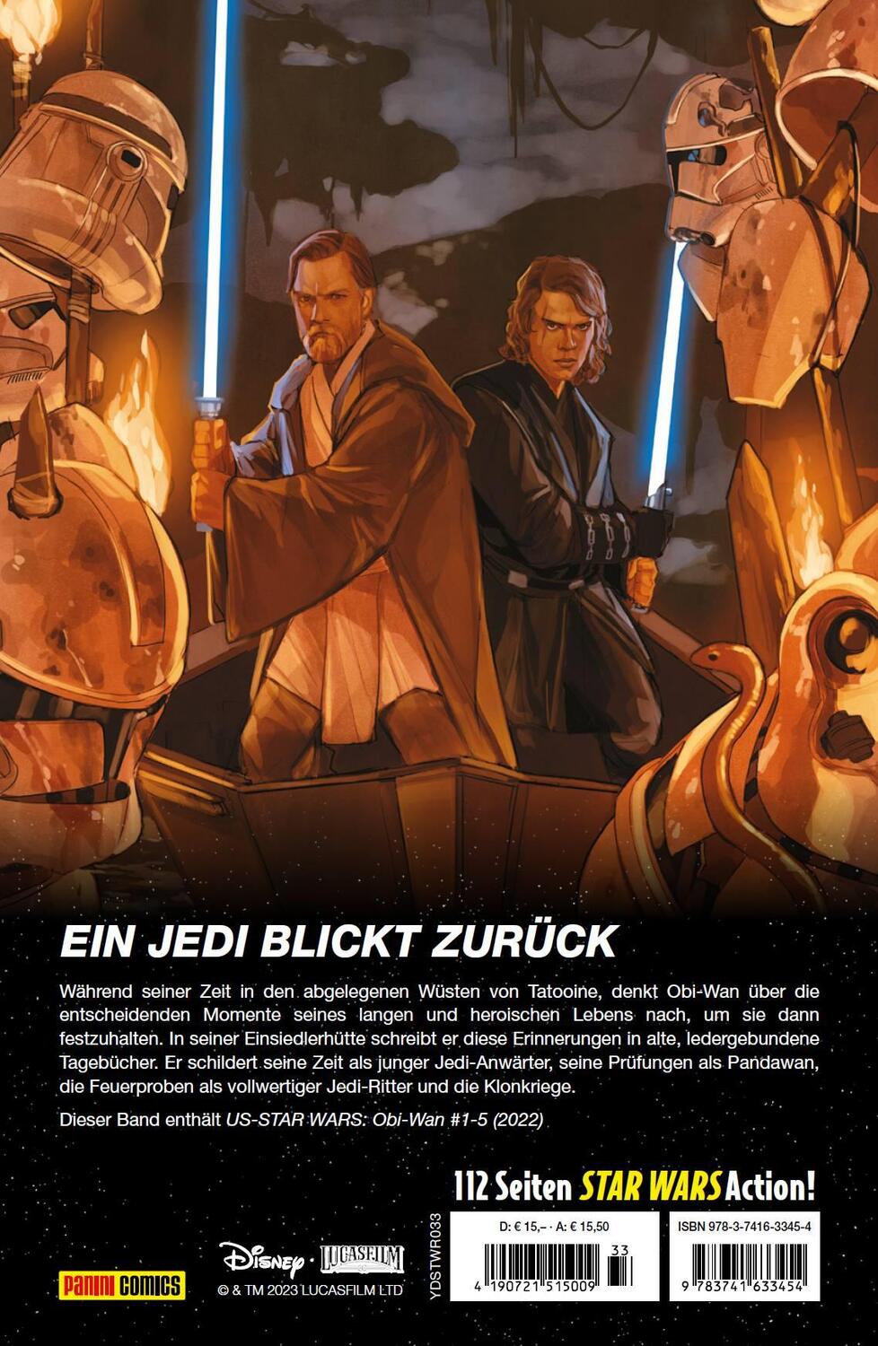 Rückseite: 9783741633454 | Star Wars Comics: Obi-Wan - Die Bestimmung eines Jedi | Taschenbuch