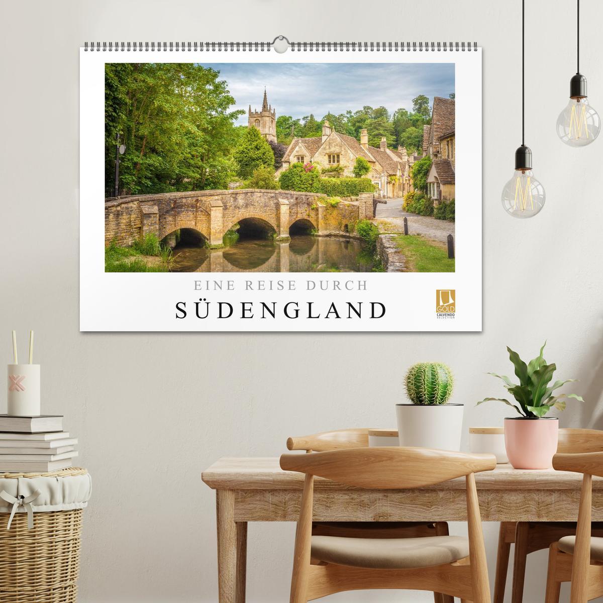 Bild: 9783435585854 | Eine Reise durch Südengland (Wandkalender 2025 DIN A2 quer),...