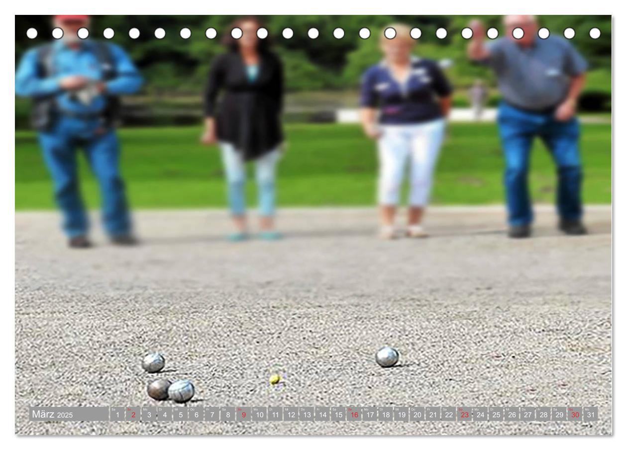 Bild: 9783435291847 | Boule. Konzentration - Sport - Entspannung (Tischkalender 2025 DIN...