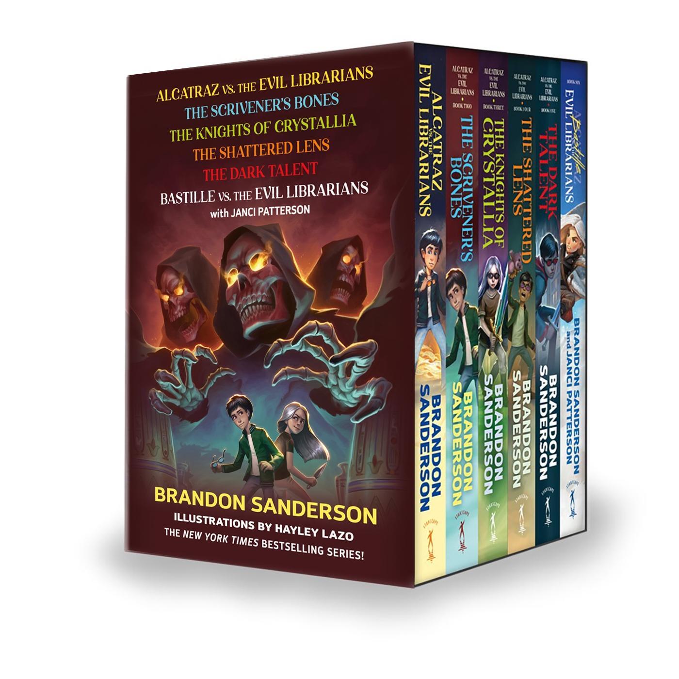 Cover: 9781250886699 | Alcatraz Versus the Evil Librarians TPB Boxed Set: Books 1-6 | Buch
